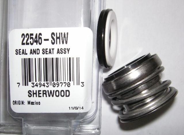 Sherwood 22546 Mechanical Seal