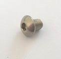 Bruntons M5 x 6mm Button Head Screw Stainless Steel A4 (Grease Channel Screw)