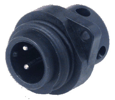 Philippi Flange plug 2 poles