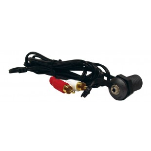JENSEN 1/8" Black Auxiliary Input Jack