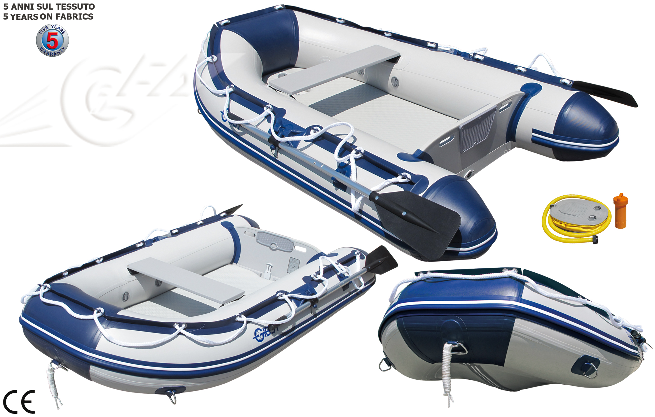 GFN BATTELLO GIBSY 210 " M " PAGLIOLO GONFIABILE