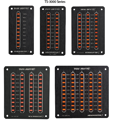 TS-3005 Five Tank Sentry System - 4-3/16" Wide x 4-1/8" High Panel