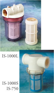 IS-750 3/4" FPT NYLON INLET STRAINER WITH POLY BASKET