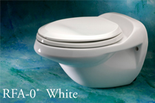 RFA-BDT-3 ROYAL FLUSH AERO WALL HUNG BIDET - BONE W/ CHROME HARDWARE