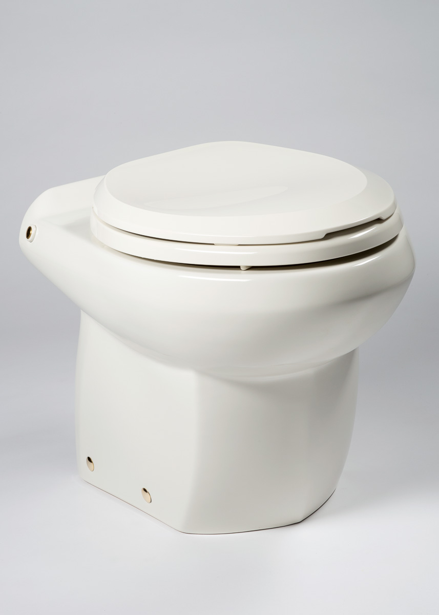 RFB-5 ROYAL FLUSH BRAVO TOILET -SAND W/ CHROME TRIM