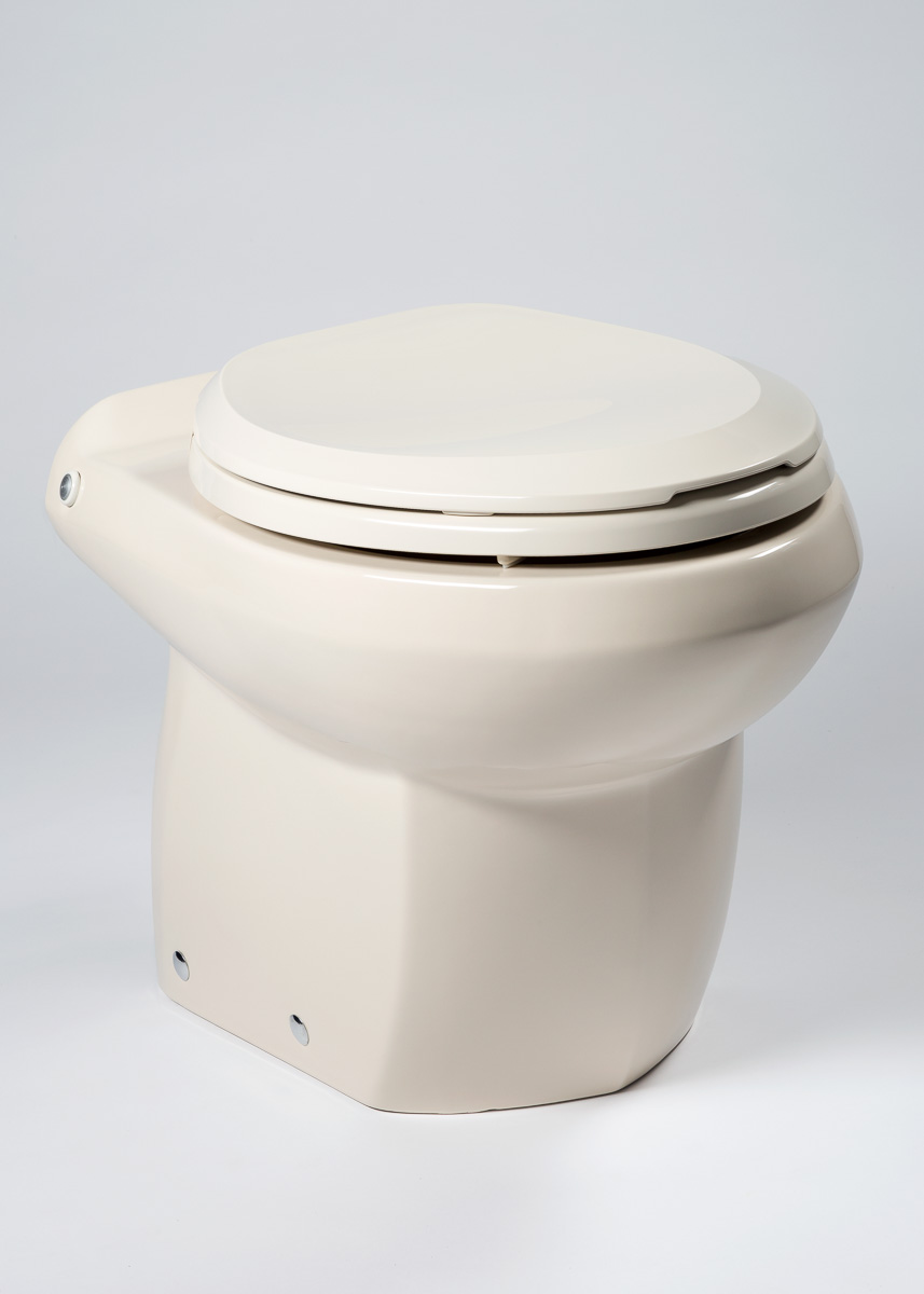 RFB-0 ROYAL FLUSH BRAVO TOILET - WHITE W/ CHROME TRIM